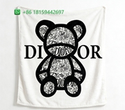 Dior Throw Blankets